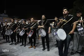 عزاداری شب شهادت امام جواد(ع) در حرم حضرت معصومه(س)