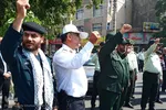 راهپیمایی مردم شهیدپرور اهر در محکومیت اغتشاشات
