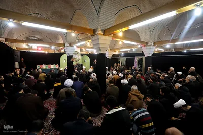 عزاداری شهادت حضرت زهرا(س) در قزوین