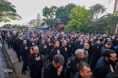 عزاداری رحلت پیامبر در زنجان