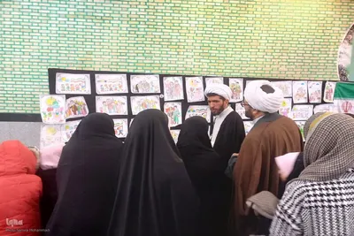 برگزاری مسابقه نقاشی با موضوع شهید حاج قاسم سلیمانی در تکاب