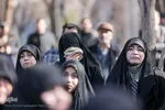 آیین تشییع و خاکسپاری پیکر مرحوم آیت‌الله شوشتری