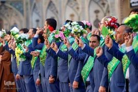 آیین دعا‌خوانی خدام علوی به مناسبت سالروز ولادت امیرالمومنین حضرت علی (ع) 