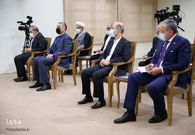دیدار رئیس جمهور تاجیکستان و هیئت‌ همراه‌ با رهبر معظم انقلاب