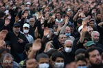 تشییع پیکر پنج شهید مدافع حرم در مشهد
