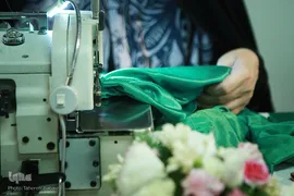 مراسم افتتاحیه کارگاه های دوخت لباس شیرخوارگان حسینی