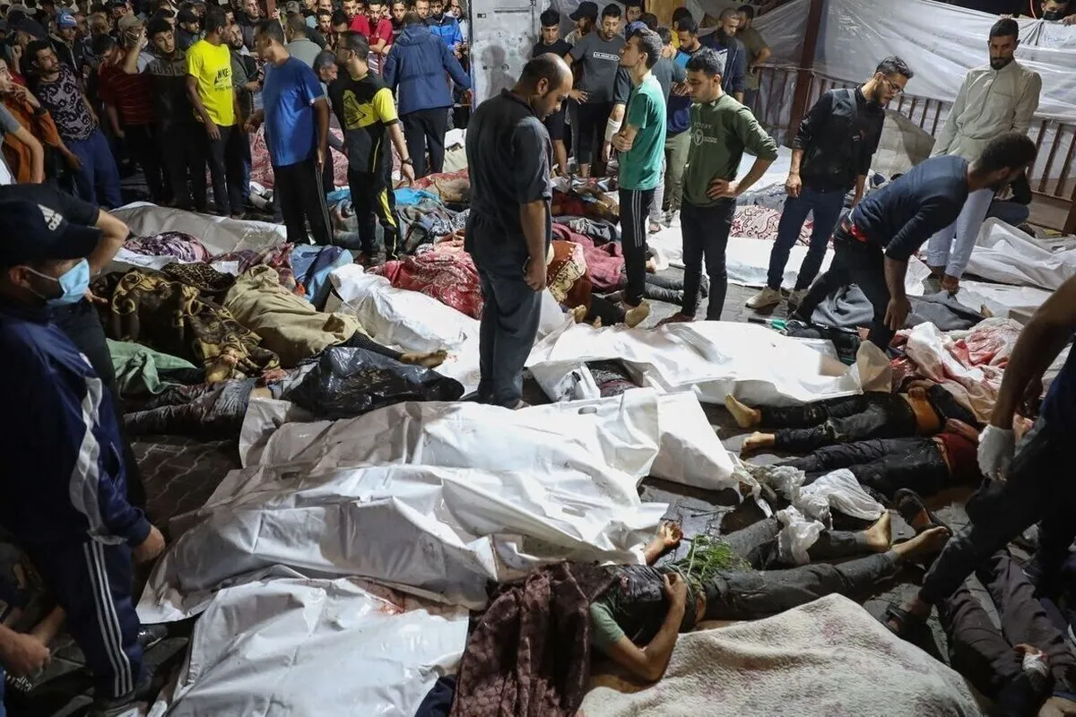 Hasira Zinazozidi Asia Magharibi huku Mashambulizi ya Israel Yakiua watu 500 katika Hospitali ya Gaza