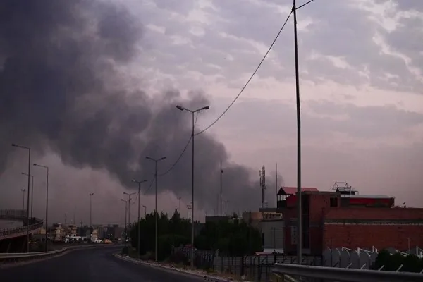حمله آمریکا به مواضع حشد الشعبی در غرب عراق