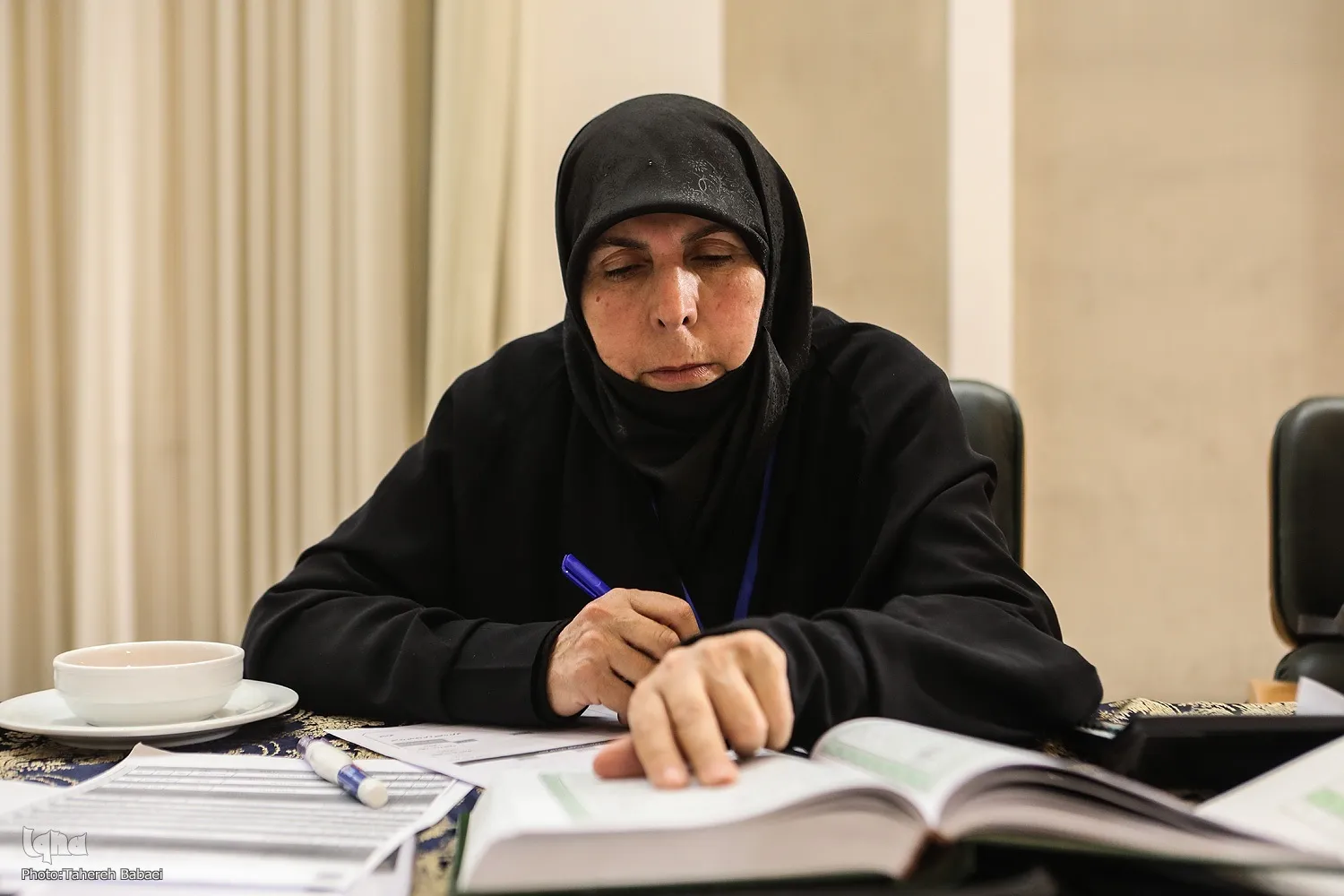 تقرير مصور | لجنة التحكيم لفئة الإناث بمسابقات إیران الدولية للقرآن