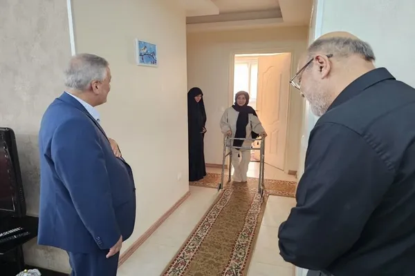 دیدار مدیرکل بنیاد شهید آذربایجان شرقی با آزادگان