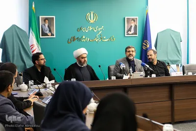 مراسم رونمایی از پوستر اولین همایش ملی مسجد