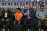 مراسم پرفیض دعای عرفه در شهرستان اهر