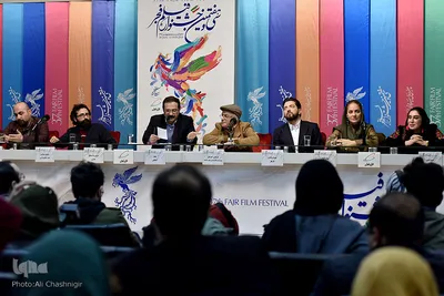 نشست خبری عوامل فیلم «آشفتگی» در دهمین روز سی‌وهفتمین جشنواره فیلم فجر

