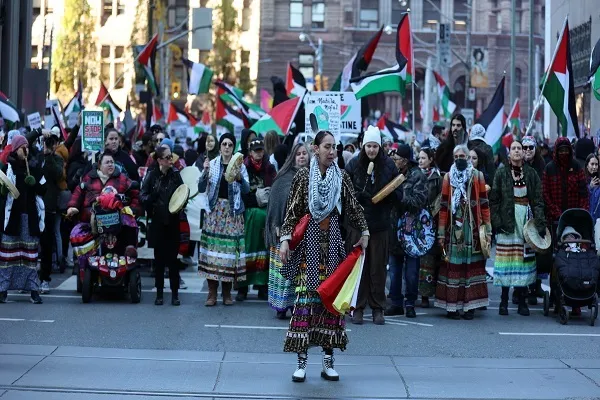 Des manifestations à travers le Canada en condamnation de la guerre à Gaza