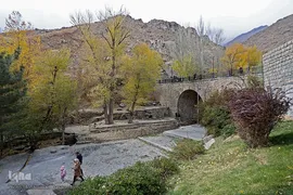 برگریزان پاییزی در همدان