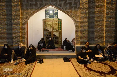 مراسم احیای شب قدر در آستان مقدس حضرت سید حمزه (ع) تبریز