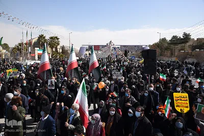 جشن سالروز پیروزی انقلاب اسلامی در اصفهان