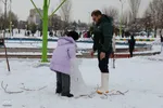جشنواره آدم برفی در خوی