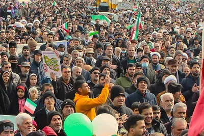 راهپیمایی ۲۲ بهمن در ملایر