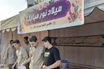 ایستگاه صلواتی به مناسبت ولادت امام حسن عسکری(ع) در ملایر‎