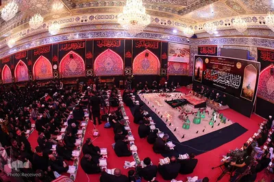 محفل انس با قرآن کریم در شب عاشورا در قرارگاه حسینی