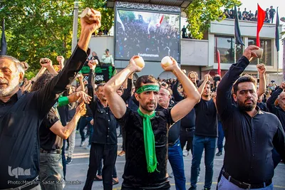 عزاداری سنتی چک چکو در استهبان