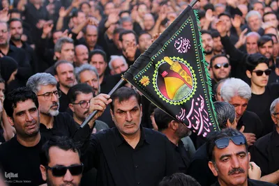 دسته عزاداری عصر عاشورا در زنجان