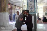 مراسم عقد زوج‌های جوان در آستان علی‌بن مهزیار اهوازی 