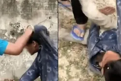 İnduist məbədinə su içmək üçün daxil olan müsəlman uşaq amansızcasına döyüldü