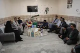 دیدار با خانواده معلم شهیده فاطمه عسکری مینابی