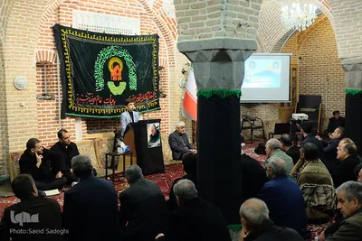 مراسم بزرگداشت شهید سپهبد حاج قاسم سلیمانی در مسجد شهید صدوقی تبریز