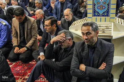 مراسم شام غریبان شهدای خدمت در اهر