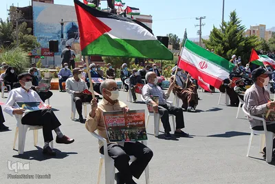 اجتماع بیرجندی‌ها در حمایت از مردم فلسطین