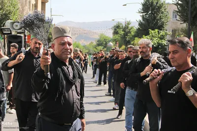 عزاداری قشقایی‌ها در تاسوعای حسینی شیراز