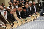 دیدار متسابقان و اعضای هیئت داوران سی و پنجمین دوره مسابقات بین‌المللی قرآن کریم