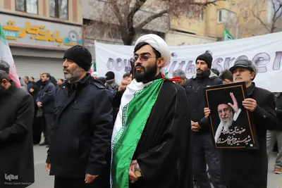 اجتماع هیأت‌ها و دسته‌های تبریز در عزای رهبر شهید انقلاب