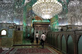 مراسم بزرگداشت روز مباهله در حرم مطهر حضرت شاهچراغ(ع)‎‎
