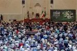 مراسم قرائت دعای پرفیض عرفه در حرم مطهر حضرت شاهچراغ(ع) شیراز