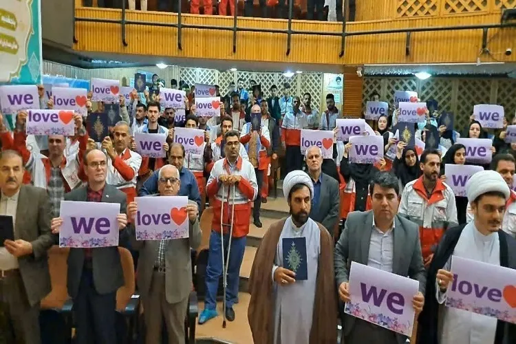 همایش وحدت قرآنی در هلال احمر تالش برگزار شد