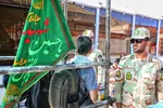 خادمی مرزبانان برای زائران حسینی در مرز تمرچین‎‎