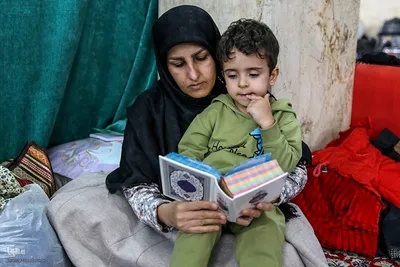 مراسم معنوی اعتکاف و زمزمه های دعای ام داود