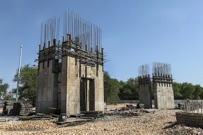 روند ساخت باغ موزه دفاع مقدس خوزستان در اهواز