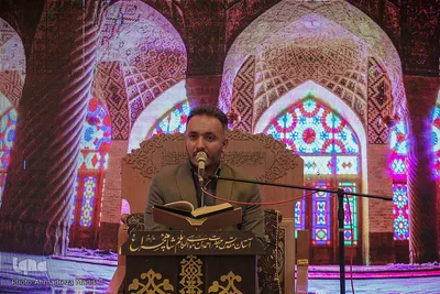 بزرگداشت اولین سالگرد شهادت «محسن جعفری» در حرم شاهچراغ(ع)‎‎