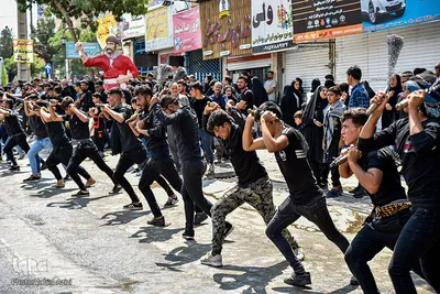 مراسم عزاداری عاشورای حسینی در امام زاده سیدعباس (ع) بجنورد