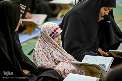 مراسم جزء خوانی در مصلی اعظم امام خمینی (ره) تبریز‎‎