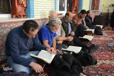 محفل انس با قران با حضور قاری بین المللی حاج احمد ابوالقاسمی