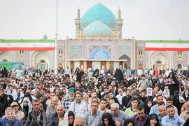 مراسم دعای عرفه در حرم مطهر رضوی
مراسم پر فیض