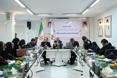نشست خبری معاون بهداشت و درمان بنیاد شهید و امور ایثارگران