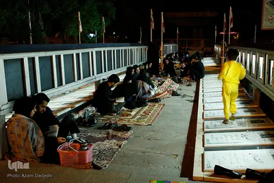 مراسم شب بیست‌ویکم ماه مبارک رمضان در قزوین