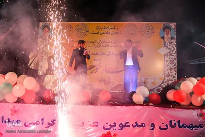 جشن خیابانی نیمه شعبان در اهواز 